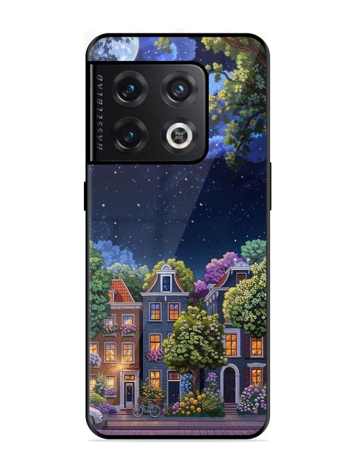 Moonlit Streets Glossy Soft Edge Case for Oneplus 10 Pro (5G) Chachhi