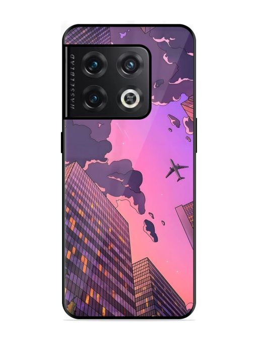 Urban Twilight Glossy Soft Edge Case for Oneplus 10 Pro (5G) Chachhi