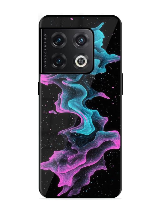 Cosmic Currents Glossy Soft Edge Case for Oneplus 10 Pro (5G) Chachhi