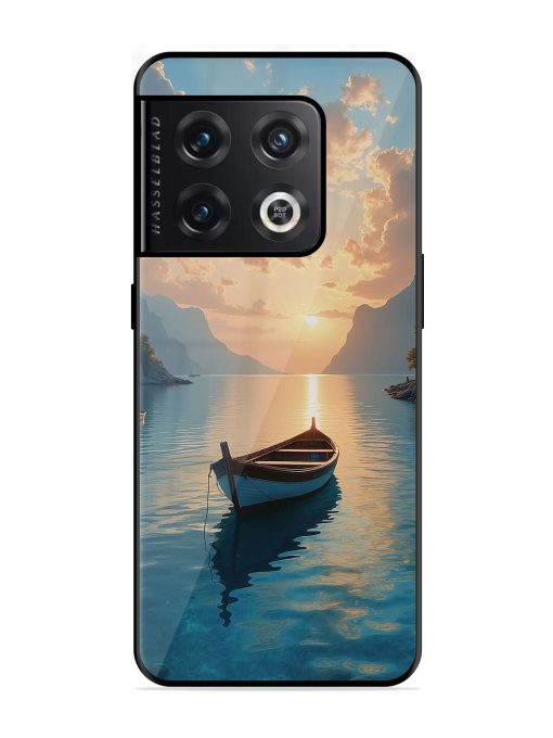 Serene Sunset Glossy Soft Edge Case for Oneplus 10 Pro (5G) Chachhi