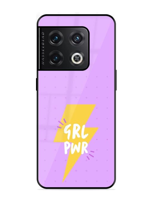 Girl Power Spark Glossy Soft Edge Case for Oneplus 10 Pro (5G) Chachhi