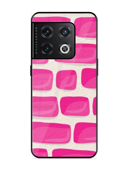 Pink Brick Wall Glossy Soft Edge Case for Oneplus 10 Pro (5G) Chachhi