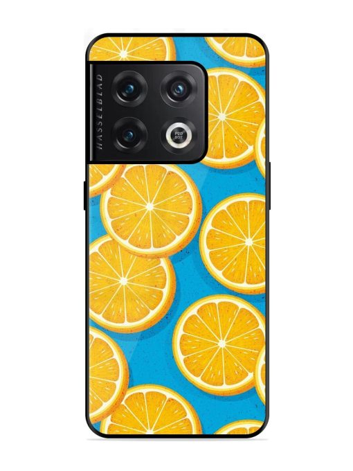 Citrus Symphony Glossy Soft Edge Case for Oneplus 10 Pro (5G) Chachhi