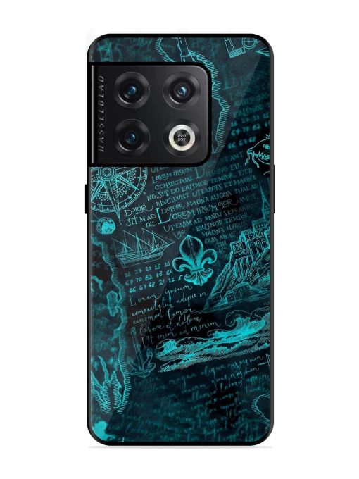 Nautical Notebook Glossy Soft Edge Case for Oneplus 10 Pro (5G) Chachhi