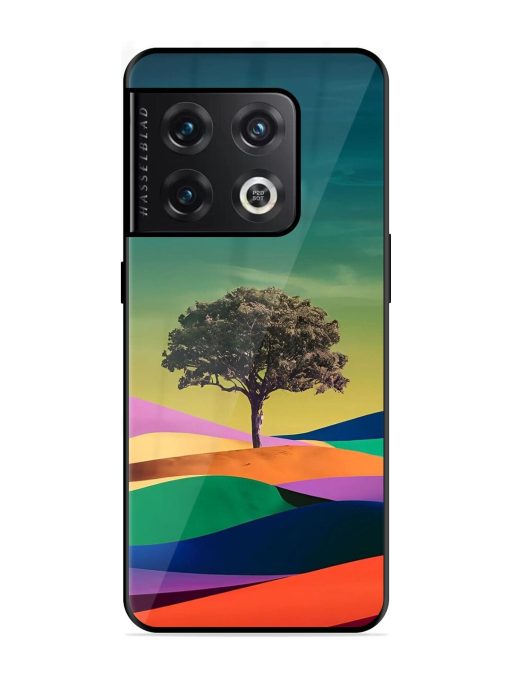 Rainbow'S Lone Sentinel Glossy Soft Edge Case for Oneplus 10 Pro (5G) Chachhi