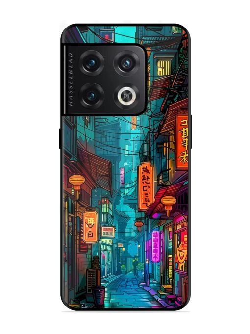 Neon Nightscape Glossy Soft Edge Case for Oneplus 10 Pro (5G)