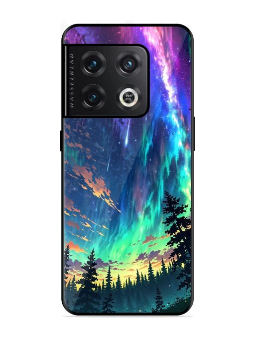 Cosmic Canvas Glossy Soft Edge Case for Oneplus 10 Pro (5G) Chachhi