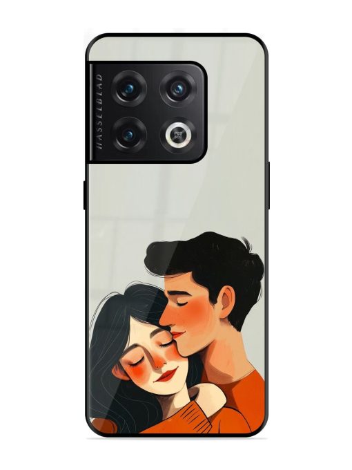 Craft Couples Glossy Soft Edge Case for Oneplus 10 Pro (5G) Chachhi