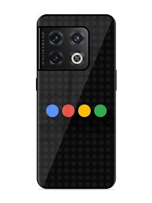 Google Dots Glossy Soft Edge Case for Oneplus 10 Pro (5G) Chachhi