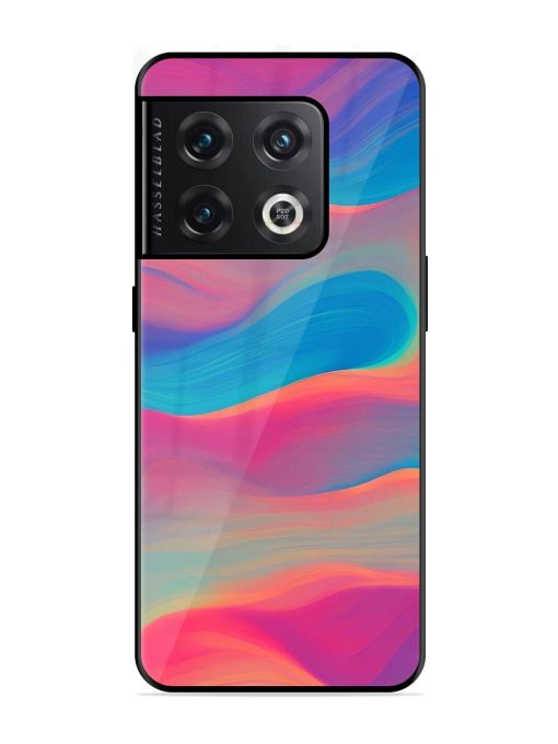 Wavy Wonder Glossy Soft Edge Case for Oneplus 10 Pro (5G) Chachhi