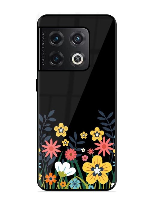 Floral Night Sky Glossy Soft Edge Case for Oneplus 10 Pro (5G) Chachhi