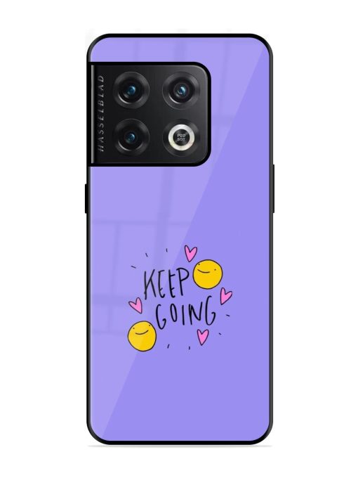 Smiling Through It All Glossy Soft Edge Case for Oneplus 10 Pro (5G) Chachhi