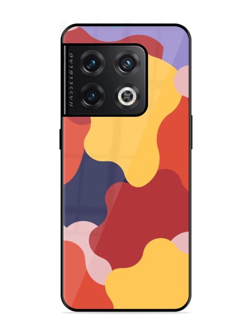 Gooey Color Chaos Glossy Soft Edge Case for Oneplus 10 Pro (5G) Chachhi