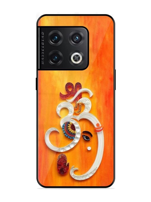 Ganesha In Quilling Art Glossy Soft Edge Case for Oneplus 10 Pro (5G) Chachhi