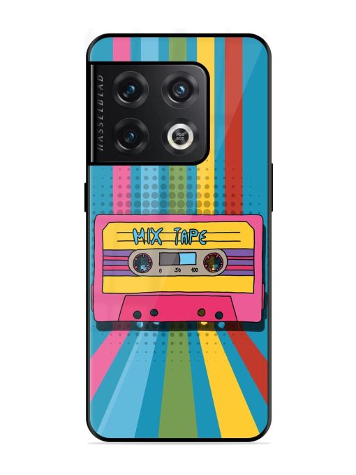 Retro Cassette Tapes Glossy Soft Edge Case for Oneplus 10 Pro (5G) Chachhi