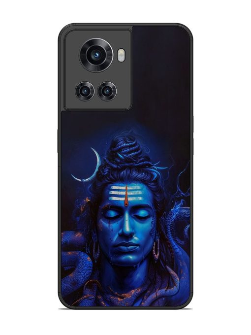 Mystic Mahadev Glossy Soft Edge Case for Oneplus 10R (5G)