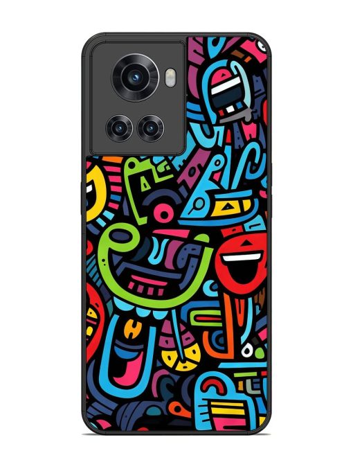 Doodlephoria Glossy Soft Edge Case for Oneplus 10R (5G)