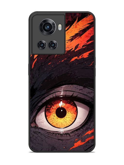 Inferno Gaze Glossy Soft Edge Case for Oneplus 10R (5G)