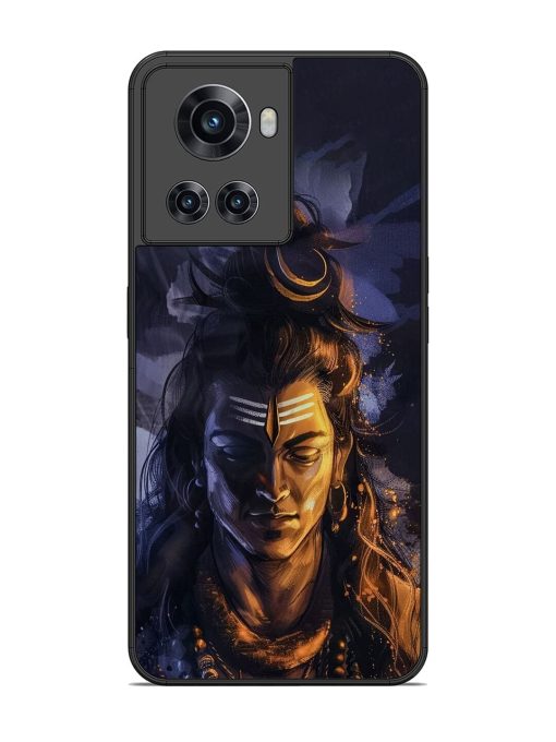 Lord Shiva Glossy Soft Edge Case for Oneplus 10R (5G) Chachhi