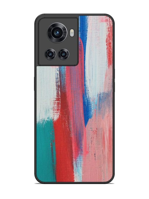 Colorful Chaos Glossy Soft Edge Case for Oneplus 10R (5G) Chachhi