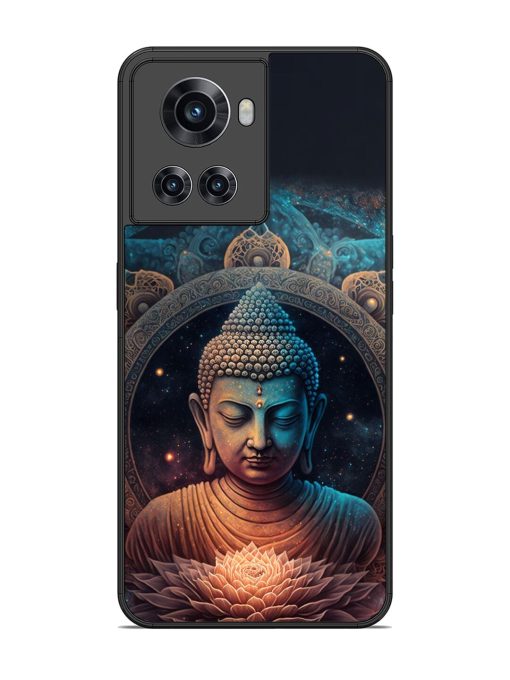 The Buddha Art Glossy Soft Edge Case for Oneplus 10R (5G) Chachhi