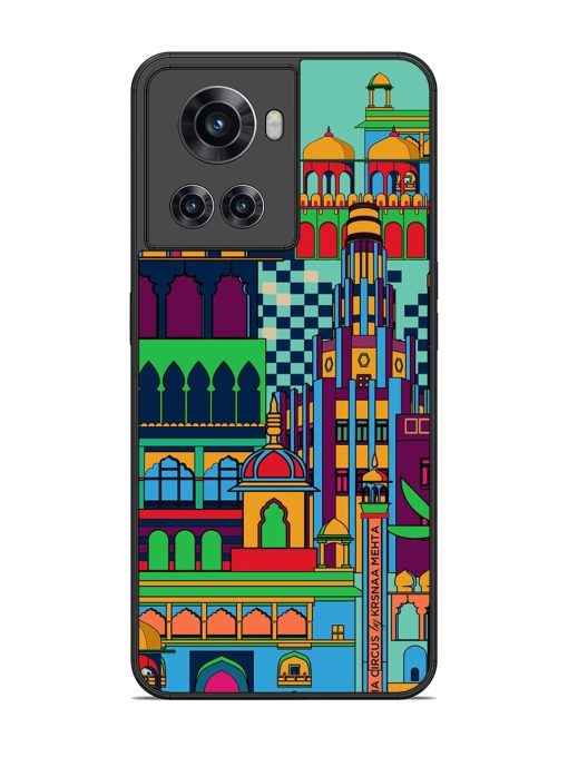 Indian Tapestry Glossy Soft Edge Case for Oneplus 10R (5G) Chachhi