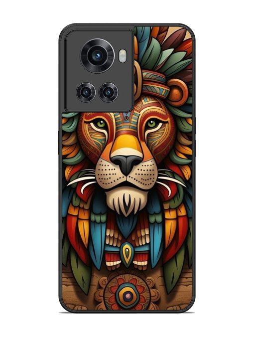 Aztec Majesty Glossy Soft Edge Case for Oneplus 10R (5G) Chachhi