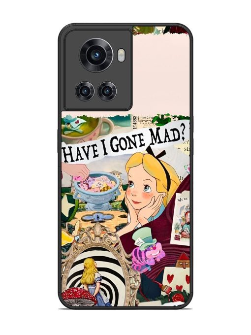 Mad Hatter'S Collage Glossy Soft Edge Case for Oneplus 10R (5G) Chachhi