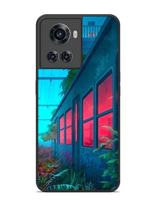 Urban Jungle Glossy Soft Edge Case for Oneplus 10R (5G) Chachhi