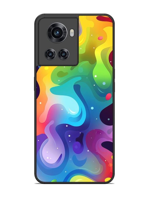 Rainbow River Glossy Soft Edge Case for Oneplus 10R (5G)