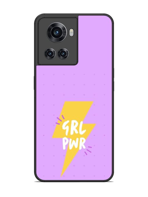 Girl Power Spark Glossy Soft Edge Case for Oneplus 10R (5G)