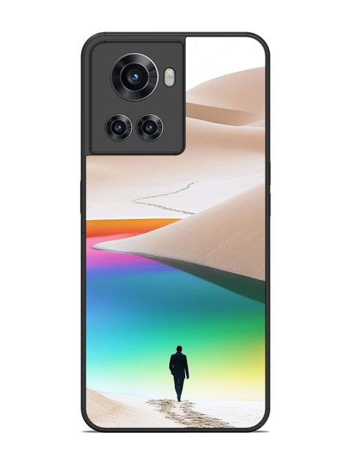 Desert Dreams Glossy Soft Edge Case for Oneplus 10R (5G) Chachhi