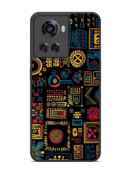 Tribal Tapestry Glossy Soft Edge Case for Oneplus 10R (5G) Chachhi