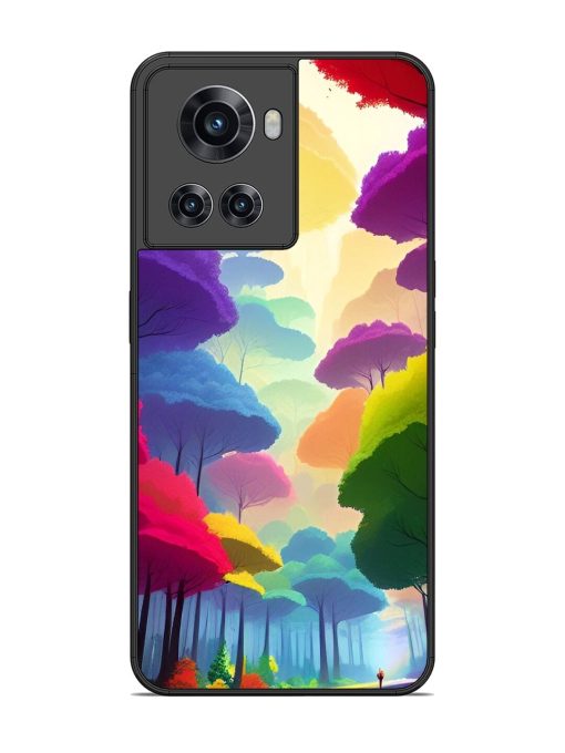 Rainbow Road Glossy Soft Edge Case for Oneplus 10R (5G) Chachhi