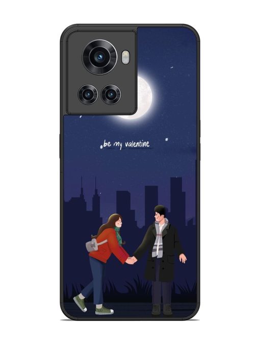 Moonlight Proposal Glossy Soft Edge Case for Oneplus 10R (5G) Chachhi