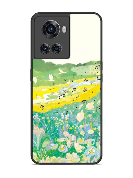 Melody In Bloom Glossy Soft Edge Case for Oneplus 10R (5G) Chachhi