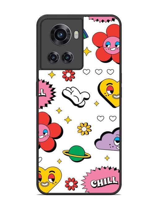 Whimsical Wonderland Glossy Soft Edge Case for Oneplus 10R (5G) Chachhi