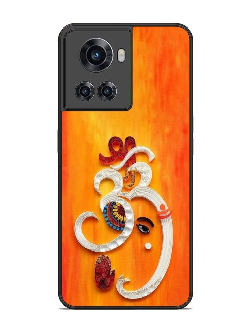 Ganesha In Quilling Art Glossy Soft Edge Case for Oneplus 10R (5G)