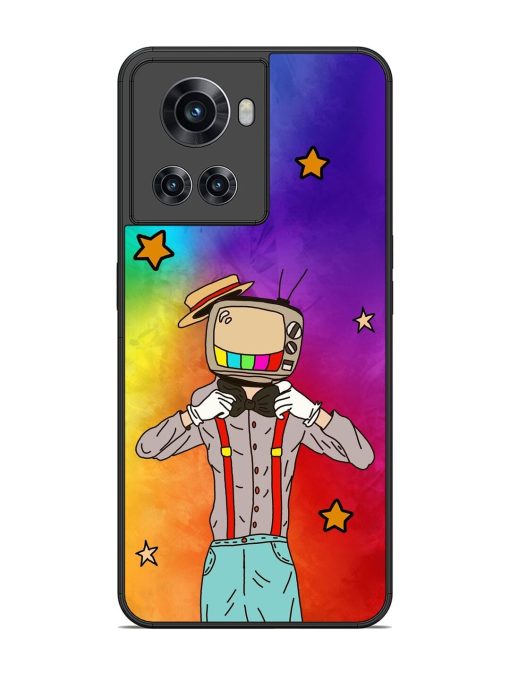 Tv Personality Glossy Soft Edge Case for Oneplus 10R (5G) Chachhi