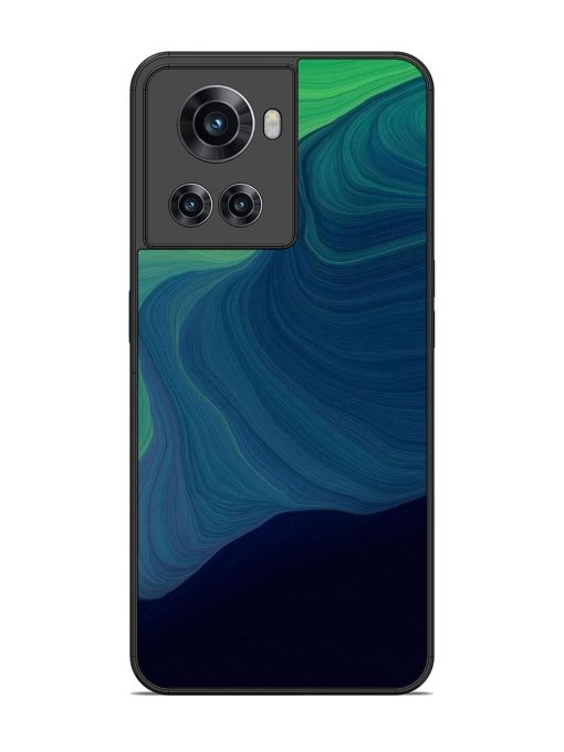 Oceanic Dreams Glossy Soft Edge Case for Oneplus 10R (5G) Chachhi