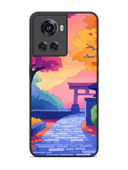 Autumnal Serenity Glossy Soft Edge Case for Oneplus 10R (5G) Chachhi