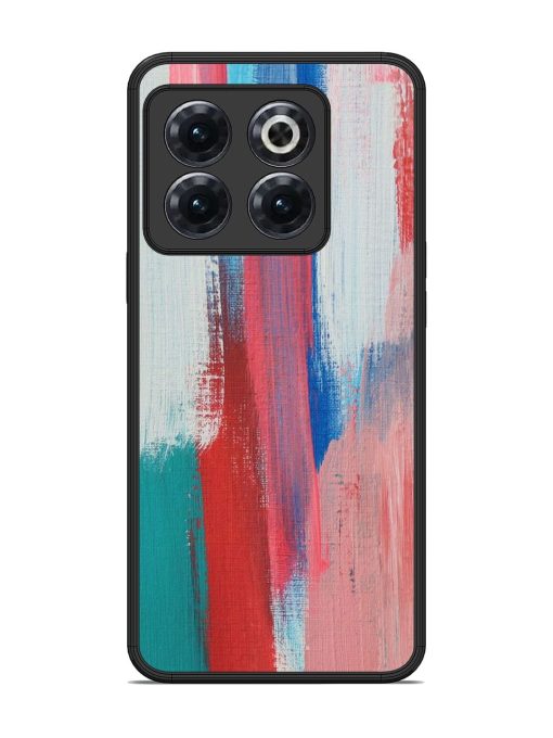 Colorful Chaos Glossy Soft Edge Case for Oneplus 10T (5G) Chachhi