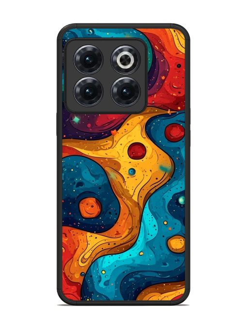 Cosmic Swirl Glossy Soft Edge Case for Oneplus 10T (5G)