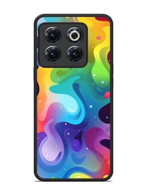 Rainbow River Glossy Soft Edge Case for Oneplus 10T (5G) Chachhi