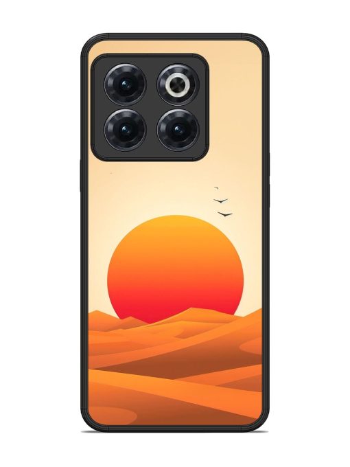 Desert Sunset Glossy Soft Edge Case for Oneplus 10T (5G) Chachhi