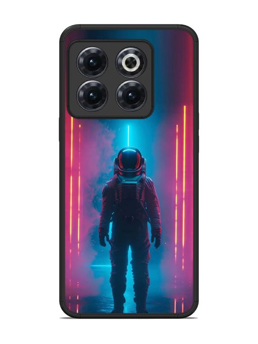 Neon Astronaut Glossy Soft Edge Case for Oneplus 10T (5G) Chachhi