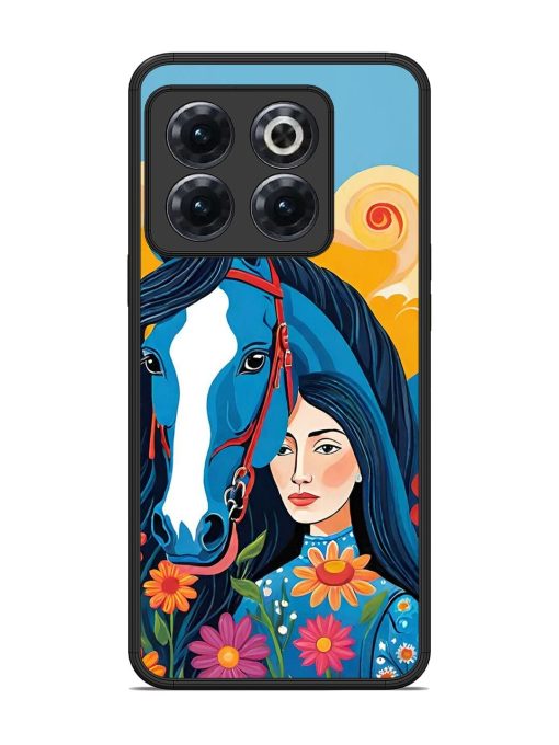 Equine Enchantment Glossy Soft Edge Case for Oneplus 10T (5G) Chachhi