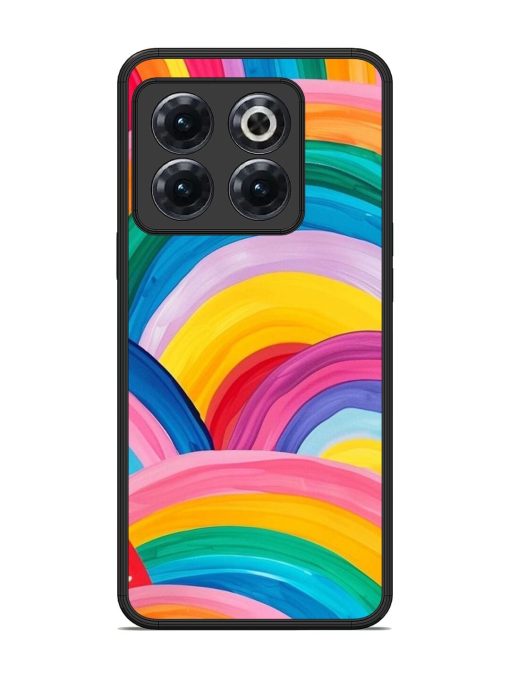 Rainbow Cascade Glossy Soft Edge Case for Oneplus 10T (5G)