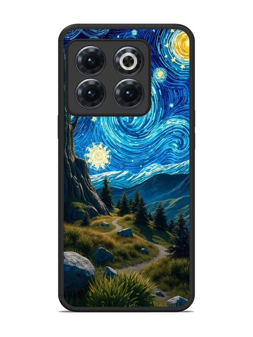 Starry Night In The Shire Glossy Soft Edge Case for Oneplus 10T (5G) Chachhi