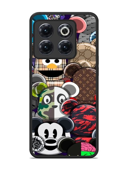 Streetwear Bearbrick Extravaganza Glossy Soft Edge Case for Oneplus 10T (5G)